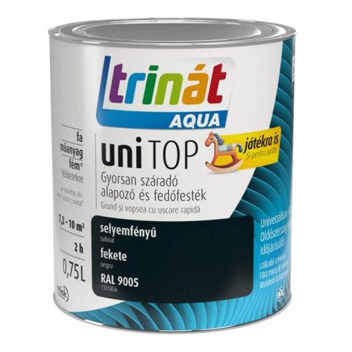 TRINÁT UNITOP SF FEKETE 0,75L RAL 9005
