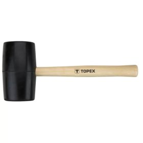 GUMIKALAPÁCS 72 MM 900 GR KEMÉNYFA NYÉL TOPEX