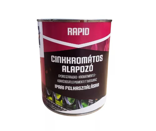 RAPID CINKROMÁTOS ALAPOZÓ 0,75 L -800 VÖRÖS