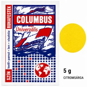 COLUMBUS RUHAFESTÉK 5G CITROMSÁRGA