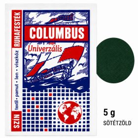COLUMBUS RUHAFESTÉK- SÖTÉTZÖLD