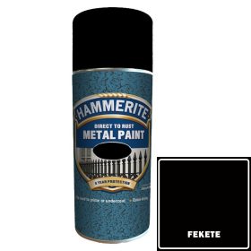 HAMMERITE SPRAY 400 ML KALAPÁCSLAKK FEKETE