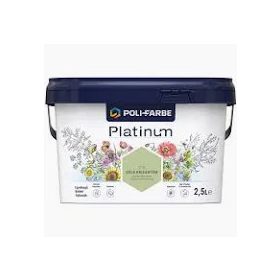   Z10 ZÖLD KRIZANTÉM - PLATINUM EGYRÉTEGŰ BELTÉRI FALFESTÉK POLI-FARBE - 2,5L