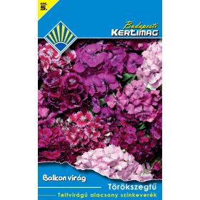   BALKON VIRÁG TÖRÖKSZEGFŰ TELTVIRÁGÚ ALACSONY SZÍNKEVERÉK 0,2G