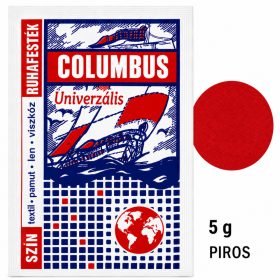 COLUMBUS RUHAFESTÉK 5G PIROS