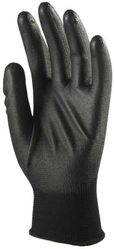 6037-SZERELŐKESZTYŰ FEKETE 7 ES