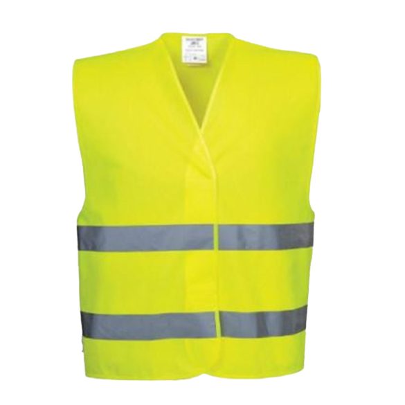 LÁTHATÓSÁGI MELLÉNY -FÉNYVISSZAVERŐ MELLÉNY ECO XXL SÁRGA - 70213