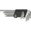 TORXKULCS KÉSZLET 9DB T10-T50 TOPEX