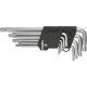 TORXKULCS KÉSZLET 9DB T10-T50 TOPEX