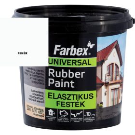   FEHÉR - FARBEX RUBBER PAINT SZUPER ELASZTIKUS FESTÉK 3,5 KG