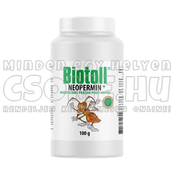 Rovarírtó porozószer - Biotoll neopermin plus - 100g