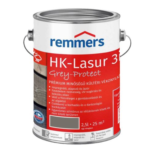 GRAFITSZÜRKE - REMMERS HK-LASUR  OLDÓSZERES VÉKONYLAZÚR FT-25416 - 2,5L
