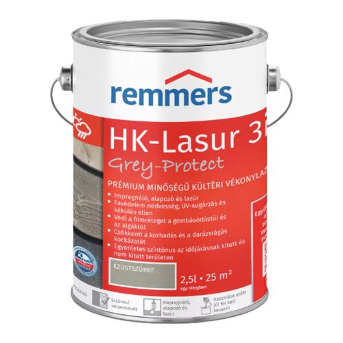 PLATINASZÜRKE - REMMERS HK-LASUR OLDÓSZERES VÉKONYLAZÚR FT-26788 - 2,5L 
