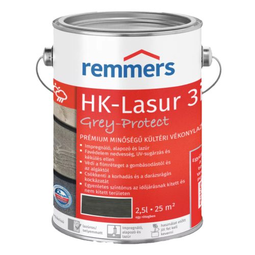 ANTRACITSZÜRKE - REMMERS HK-LASUR OLDÓSZERES VÉKONYLAZÚR FT-20928 - 2,5L