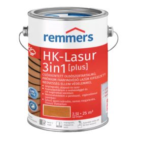 REMMERS HK-LASUR PLUS 2.5L VIZES VÉKONYLAZÚR TEAK