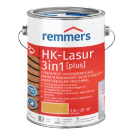   REMMERS HK-LASUR PLUS 2.5L VIZES VÉKONYLAZÚR VÖRÖSFENYŐ