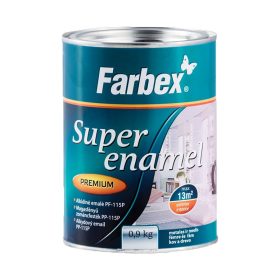   FARBEX SUPER ENAMEL MAGASFÉNYŰ ZOMÁNCFESTÉK VÖRÖSESBARNA 0,9KG