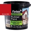 PIROS- FARBEX RUBBER PAINT SZUPER ELASZTIKUS FESTÉK 3,5 KG
