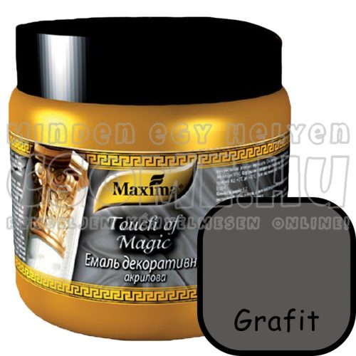 MAXIMA DEKOR AKRIL ZOMÁNCFESTÉK GRAFIT SZÜRKA