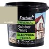FARBEX RUBBER PAINT ELASZTIKUS FESTÉK BÉZS 1,2 KG