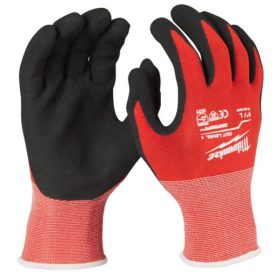 MILWAUKEE 10/XL-PIROS VÉKONY-KESZTYŰ