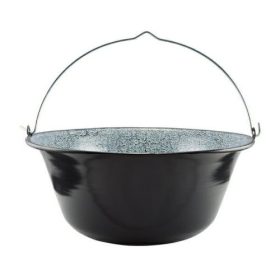 BOGRÁCS ZOMÁNCOZOTT GULYÁS 10L 38CM