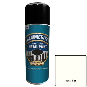 HAMMERITE SPRAY  400 ML FÉNYES FEHÉR