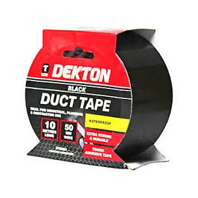 RAGASZTÓSZALAG EXTRAERŐS IPARI   10M*50MM-FEKETE