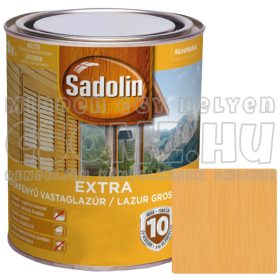   VILÁGOSTÖLGY 57 - SADOLIN EXTRA SELYEMFÉNYŰ VASTAGLAZÚR - OLDÓSZERES - 2,5L