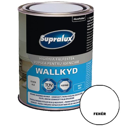 WALLKYD HIGIÉNIA FALFESTÉK FEHÉR 2,5 L