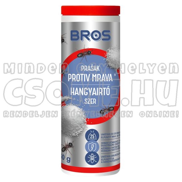 bros hangyaírtó szer 250g