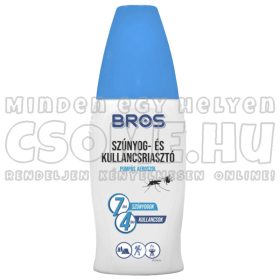   SZÚNYOG- ÉS KULLANCSRIASZTÓ PUMPÁS AEROSZOL - BROS - 50ML