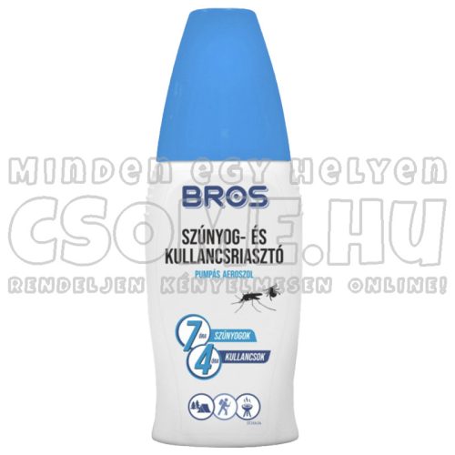 SZÚNYOG- ÉS KULLANCSRIASZTÓ PUMPÁS AEROSZOL - BROS - 50ML