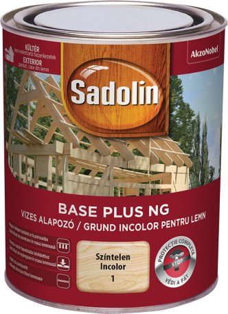 SZÍNTELEN - SADOLIN BASE PLUS VIZES ALAPOZÓ SZÍNTELEN