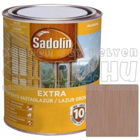   SKANDINÁV SZÜRKE - SADOLIN EXTRA SELYEMFÉNYŰ VASTAGLAZÚR - OLDÓSZERES - 2,5L