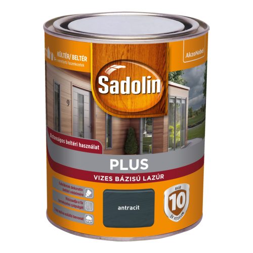SADOLIN PLUS ANTRACIT 0,75L ÚJ 