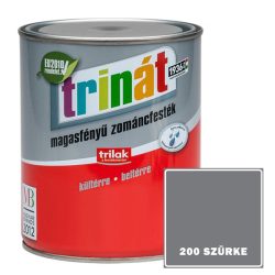 200 SZÜRKE - TRINÁT MAGASFÉNYŰ ZOMÁNCFESTÉK - 1 L