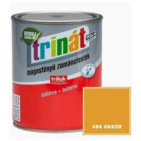 TRINÁT MAGASFÉNYŰ ZOMÁNCFESTÉK 0,25 L 450 OKKER
