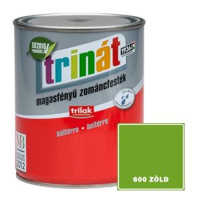 TRINÁT MAGASFÉNYŰ ZOMÁNCFESTÉK 0,25 L 600 ZÖLD