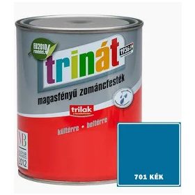 TRINÁT MAGASFÉNYŰ ZOMÁNCFESTÉK 1 L 701 KÉK
