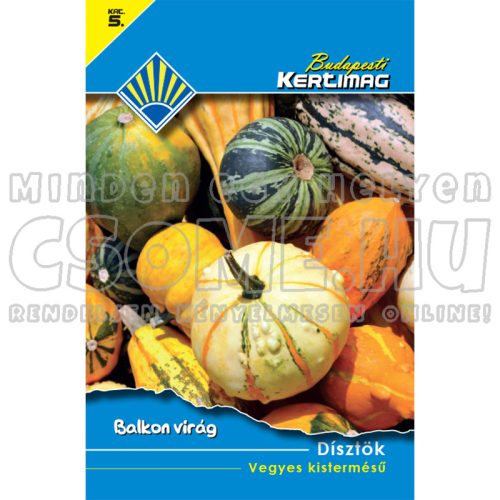 DÍSZTÖK -VEGYES KISTERMÉSŰ- VIRÁGMAG BUDAPESTI KERTIMAG - 2G