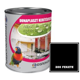 DUNAPLAST KERÍTÉSFESTÉK 0,75 L 300 FEKETE