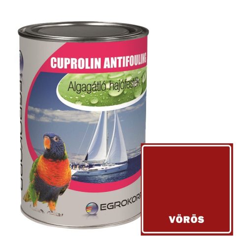 CUPROLIN ANTIFOULING VÖRÖS 800 1L