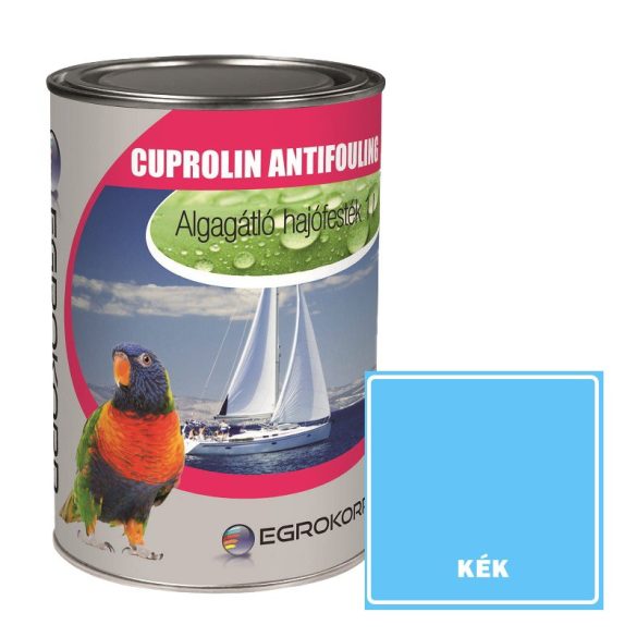 KÉK - CUPROLIN ALGAGÁTLÓ HAJÓFESTÉK - 1 L