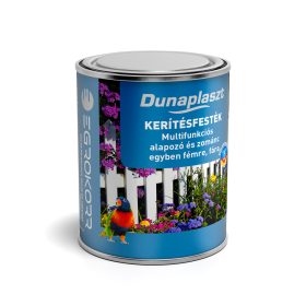 DUNAPLAST KERÍTÉSFESTÉK 0,75 L 100 FEHÉR