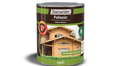 SZÍNTELEN - LAZURÁN FALAZÚR 2IN1 - OLDÓSZERES VÉKONYLAZÚR