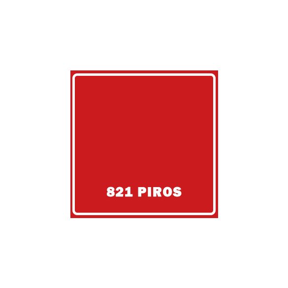 821 PIROS - TRIKOLOR STANDOLIT OLAJFESTÉK - 0,75 L