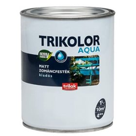 TRIKOLOR AQUA MATT ZOMÁNCFESTÉK 1 L FEHÉR