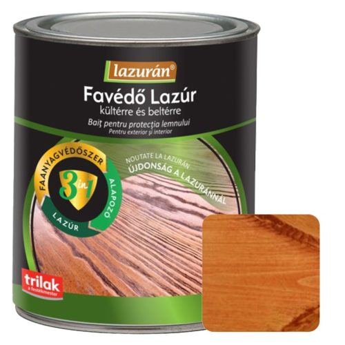 LAZURÁN 3IN1 VÉKONYLAZÚR BRAZIL MAHAGÓNI 2,5L