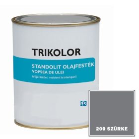 TRIKOLOR OLAJFESTÉK 0,75 L SZÜRKE